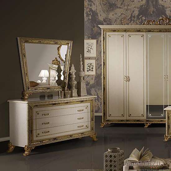 Купить спальный комод с зеркалом катя - 35 393 руб.