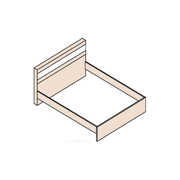 Купить кровать ника н19б - 8 302 руб.