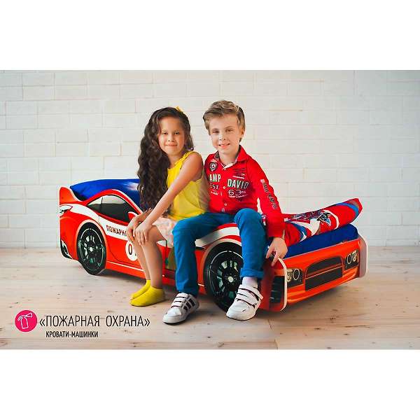 Купить кровать-машина пожарная охрана - 6 990 руб.