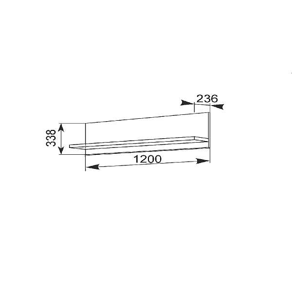 Купить полка навесная виктория 41 - 2 077 руб.