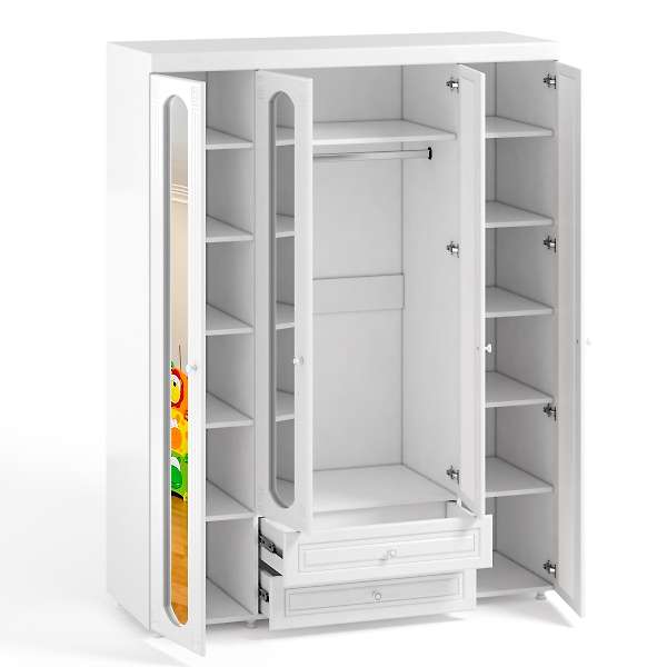 Купить шкаф четырехдверный афина аф-64 - 27 579 руб.