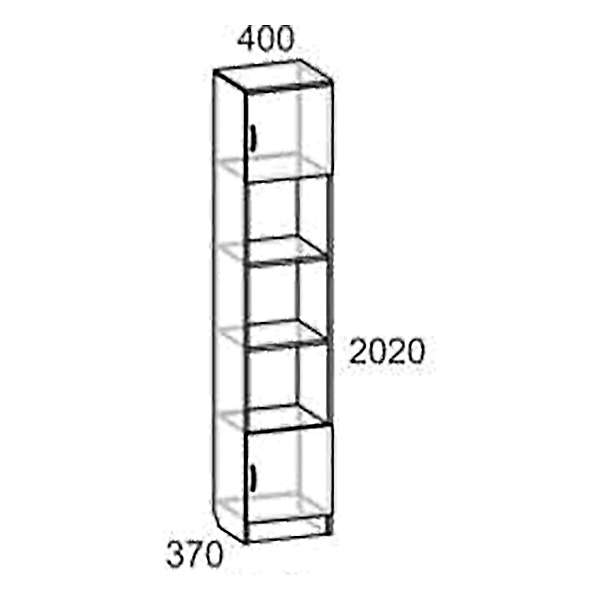 Купить шкаф многоцелевой м-3 машенька - 3 192 руб.