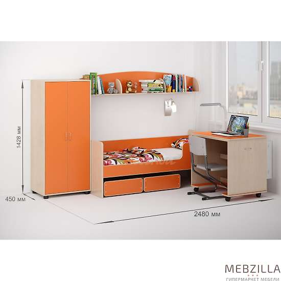 Купить детская стенка легенда №26 - 22 800 ₽