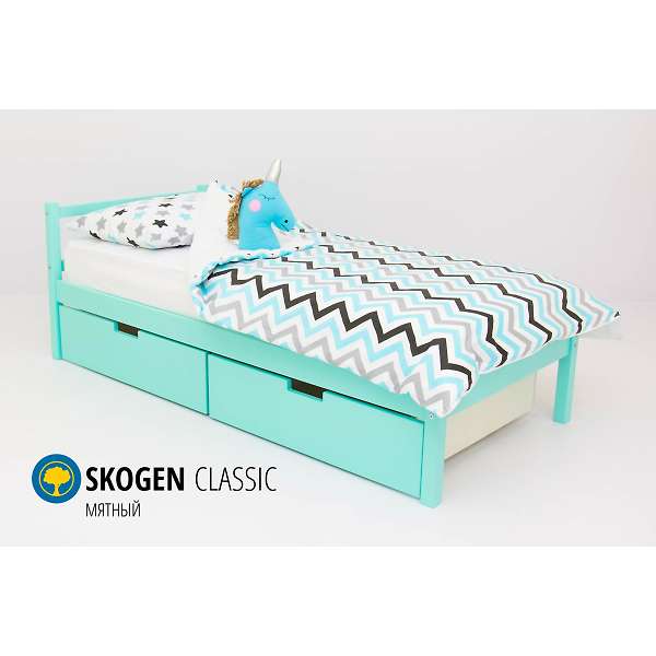 Купить кровать svogen classic мятный - 7 890 руб.