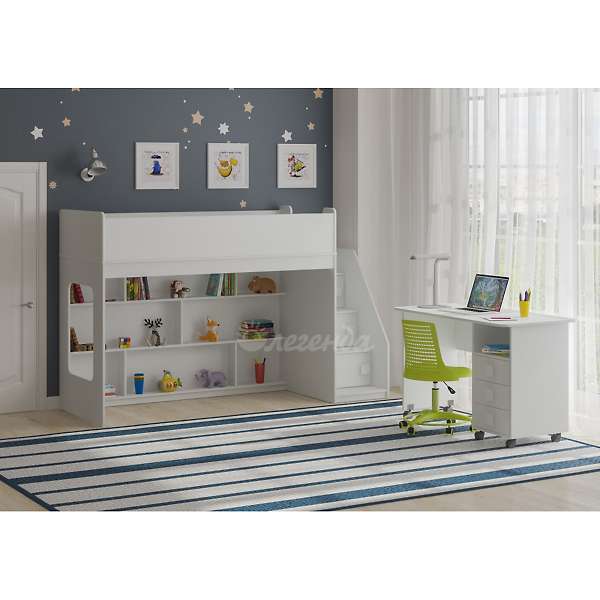 Купить кровать-чердак легенда 43.3.5 - 25 790 ₽