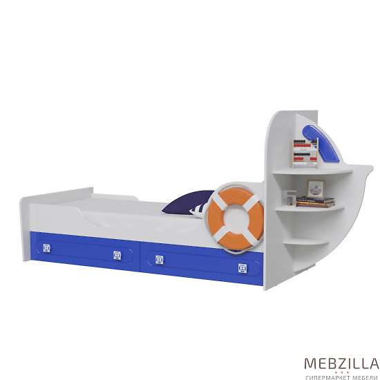 Купить кровать парус одноярусная яхта-1 - 18 825 руб.