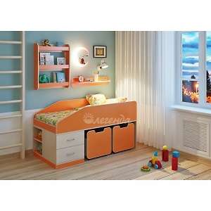 Кровать Легенда 8 с полками