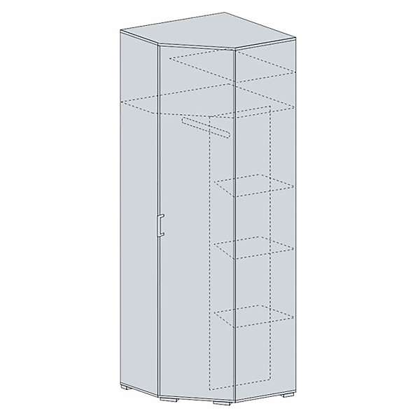 Купить шкаф угловой шк-804 рошель - 10 674 руб.