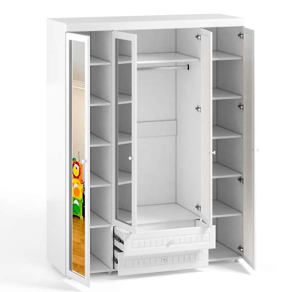 Купить шкаф четырехдверный монако мн-64 - 35 750 руб.