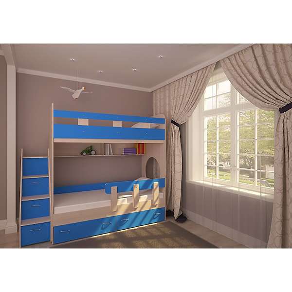Купить кровать двухъярусная юниор 1 - 34 160 ₽