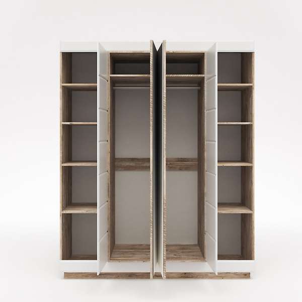 Купить шкаф для одежды 4д роксет кмк 0554.10 - 45 187 руб.