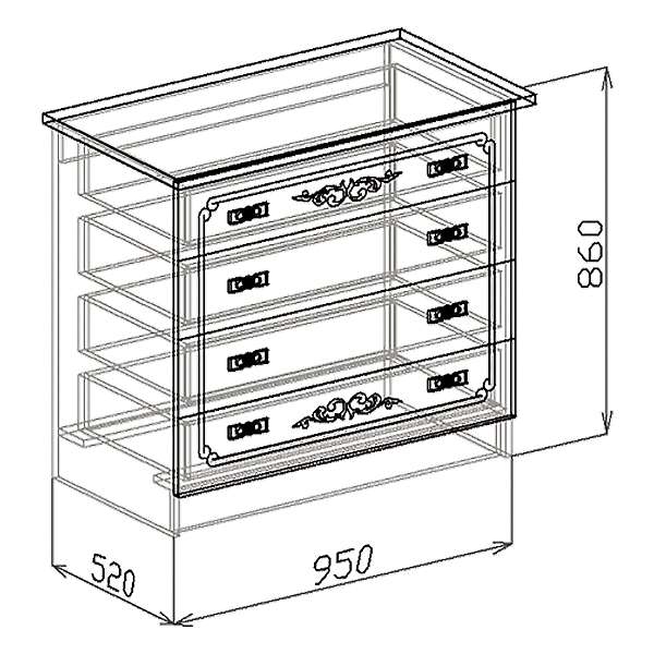 Купить комод ева - 11 960 руб.