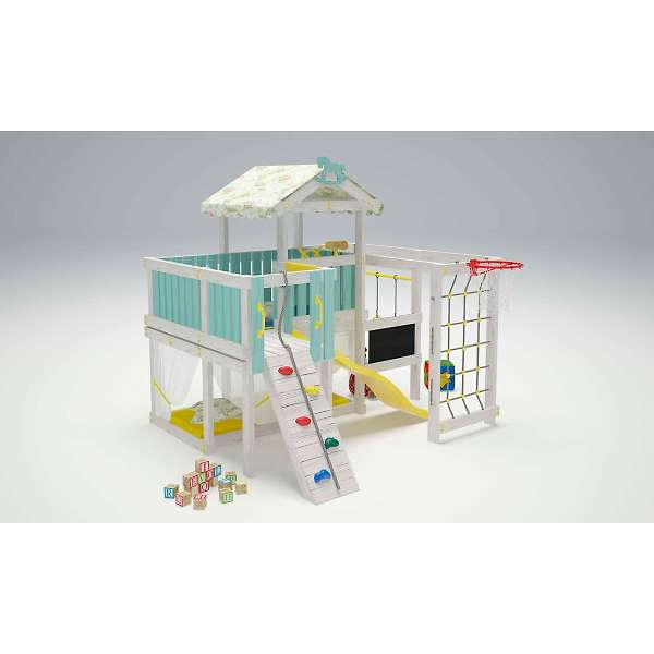 Купить игровой комплекс-кровать савушка baby 8 - 68 900 руб.