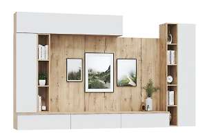 Гостиная модульная Сканди. Комплект 6, белый