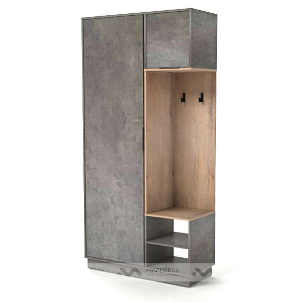 Купить шкаф комбинированный в3-1 loft визит-3 - 18 350 руб.