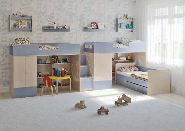 Купить кровать трехъярусная легенда 3.15 - 53 610 ₽