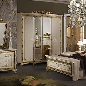 Шкаф четырехдверный с зеркалами Катя