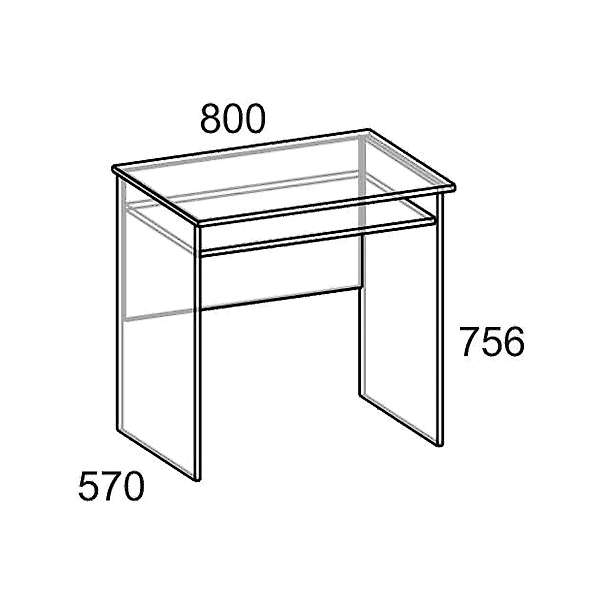 Купить компьютерный стол пкс-1 стандарт - 2 128 руб.
