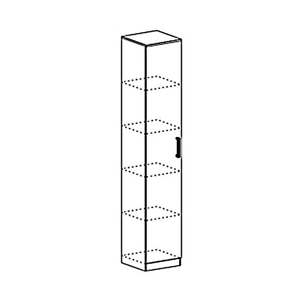 Купить пенал пн 201 с полками лдсп машенька - 4 715 руб.