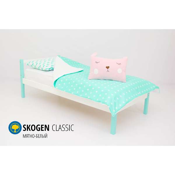 Купить кровать svogen classic мятно-белый - 7 890 руб.
