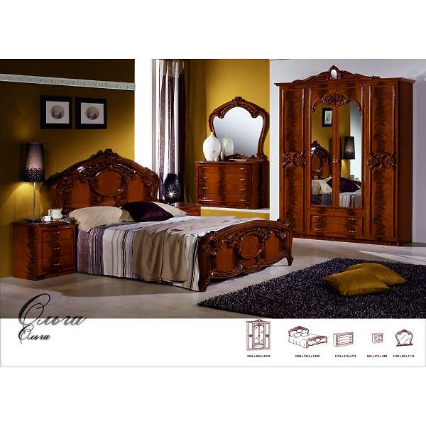 Купить спальный комплект четырехдверный ольга - 105 105 руб.