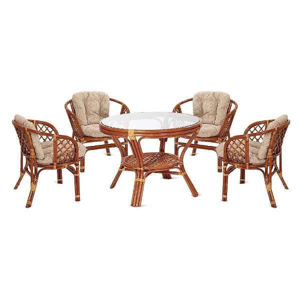 Купить комплект обеденный (стол + 4 кресла) 22/02 + 03/10в - 55 784 ₽