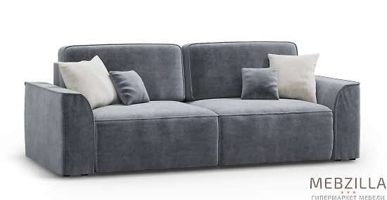 Купить диван прямой поло, серый - 63 641 руб.