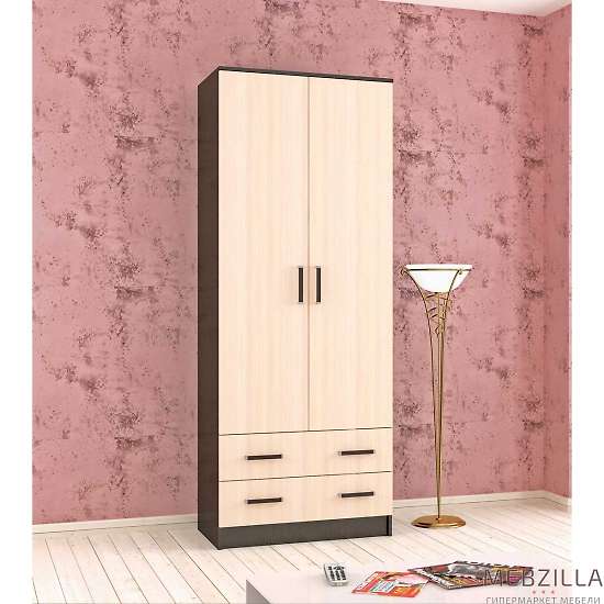 Купить шкаф комбинированный лагуна-0,8 - 8 589 руб.