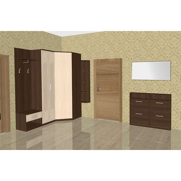 Купить шкаф угловой виктория вк7 - 10 916 ₽