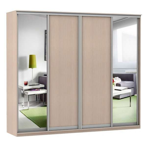 Купить шкаф-купе модерн 2362 (дверь/зеркало, 4 секции) - 39 283 руб.