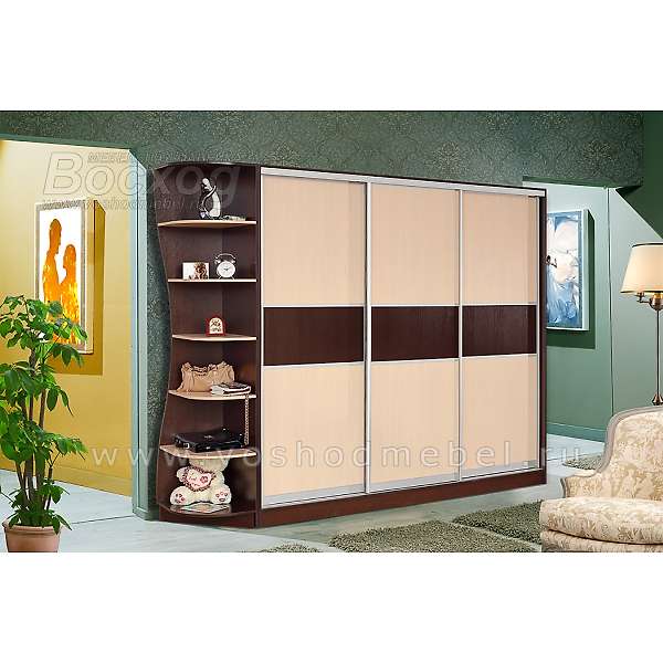 Купить шкаф-купе трехдверный кл3/60/2.2 люкс - 24 842 руб.