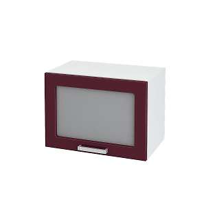 Шкаф навесной горизонтальный со стеклом Лира ШВГС 500-720