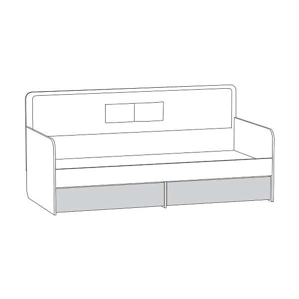 Купить кровать 11.02 вуди - 16 217 руб.