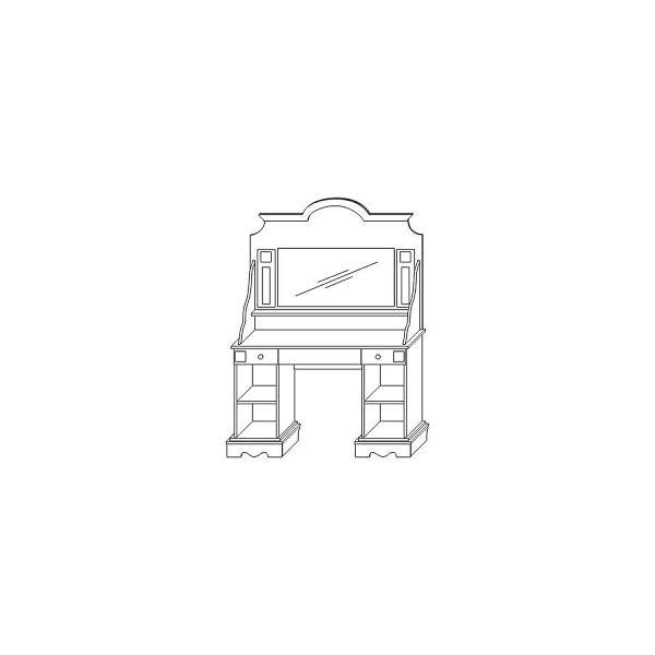 Купить стол  туалетный амелия кмк 0435.16 - 34 107 руб.