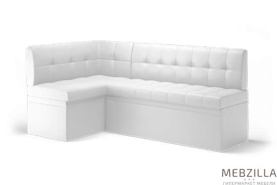 Купить диван угловой остин левый, белый - 31 302 руб.