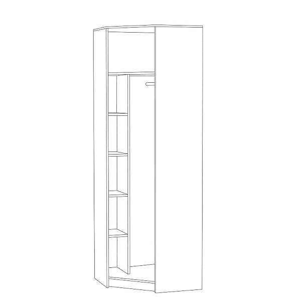 Купить шкаф для одежды 13.123 флоренция - 9 458 руб.