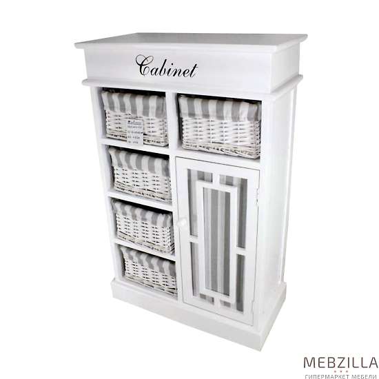 Купить комод с пятью корзинами и дверцей hx-300z - 11 513 ₽