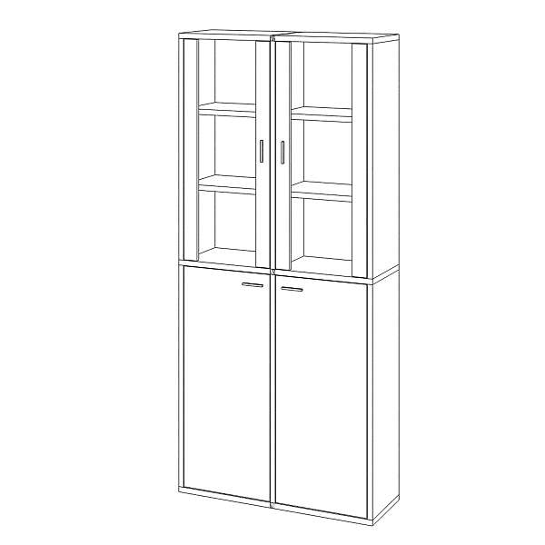 Купить стеллаж су (ш2в2)+2фс+2фг - 24 140 ₽