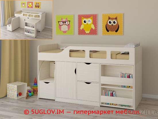 Купить кровать-чердак астра 8 - 24 500 руб.