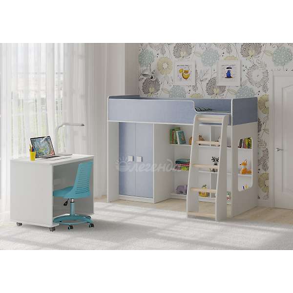 Купить кровать-чердак легенда 42.1.3 - 22 610 ₽