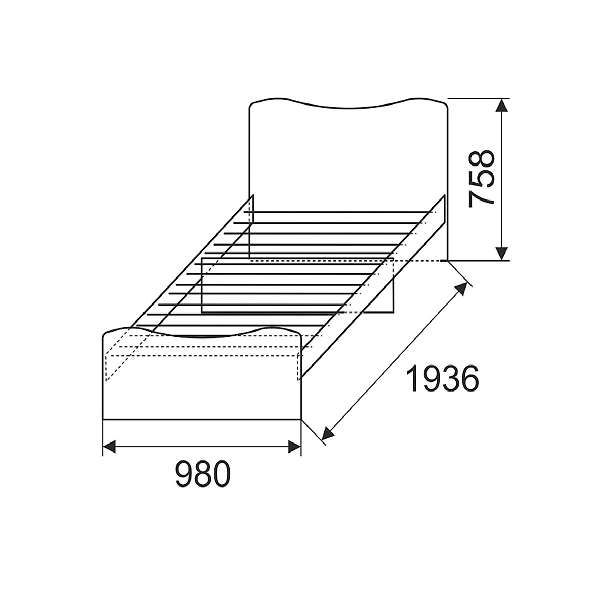 Купить кровать квест 5 комплектация 2 - 8 308 руб.