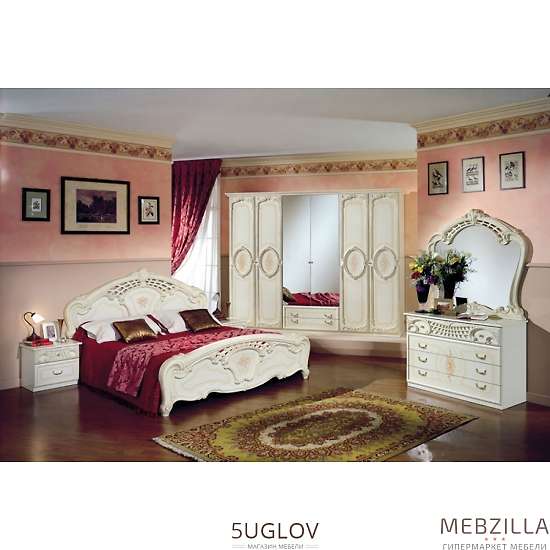 Купить спальный комплект шестидверный роза - 130 680 руб.