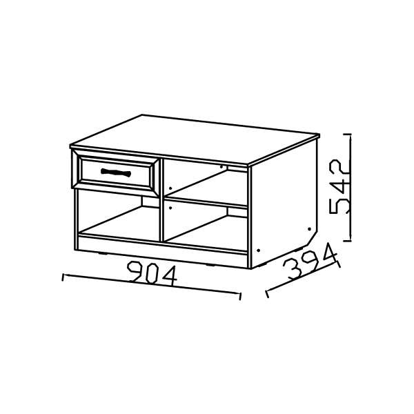 Купить тумба для обуви с мягким элементом визит-4 - 9 260 руб.