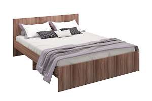 Кровать Мона 160х200, ясень темный