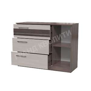 Комод Президент с дверкой и тремя ящиками 4-4419