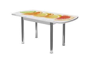 Стол кухонный раздвижной Бостон-3, микс (опора брифинг)