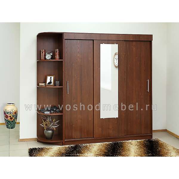 Купить шкаф-купе трехдверный кх3/42/1з холл - 11 780 руб.