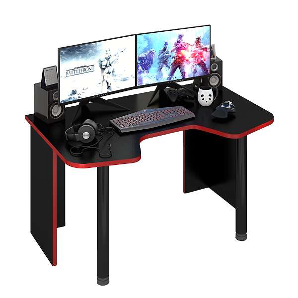 Купить стол компьютерный скл-игр140ч - 9 790 руб.