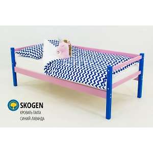 Кровать-тахта Svogen Синий-лаванда