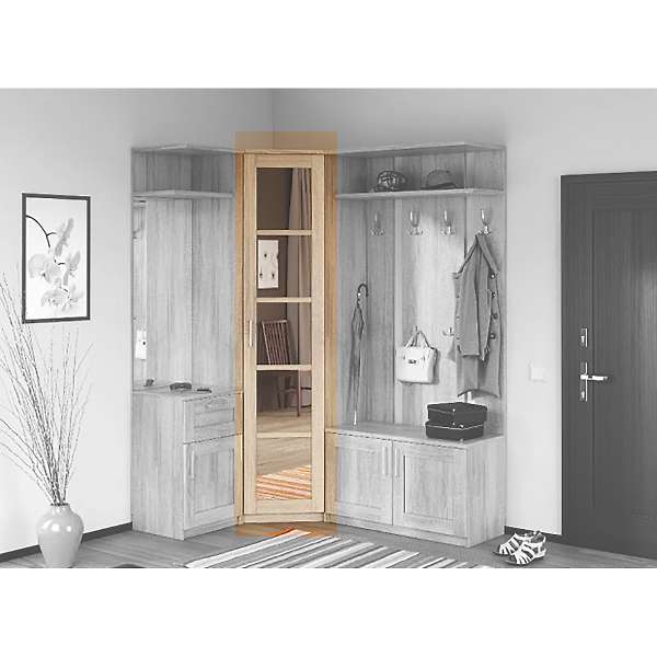 Купить шкаф угловой сэндай с-31 - 18 330 ₽